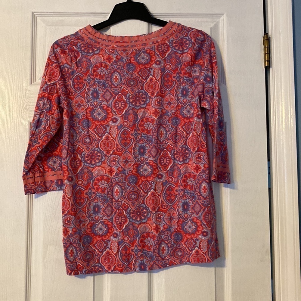 talbots womens top; size petite medium - Picture 5 of 5